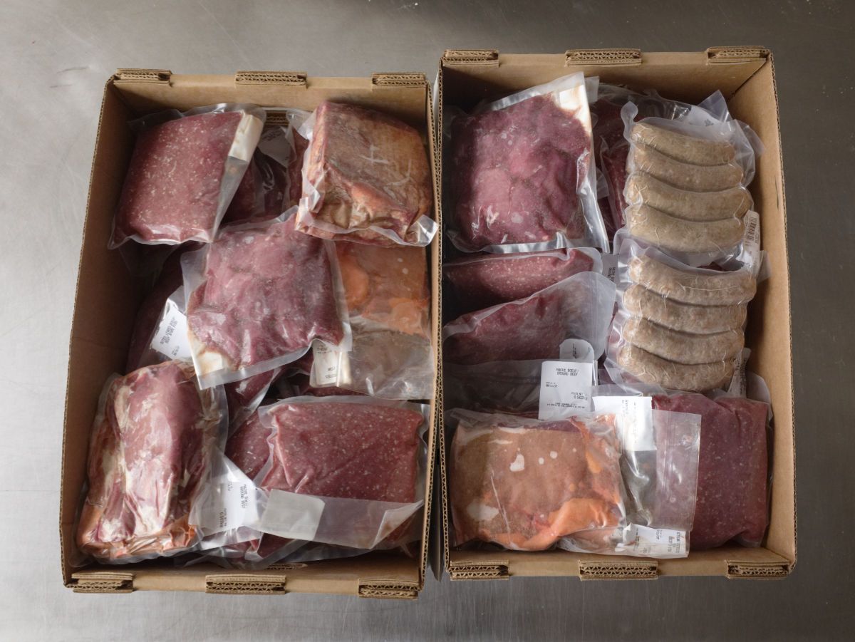 160lb Half of Grass-fed Angus Beef (1 Delivery of 160lbs) – Grazing Days