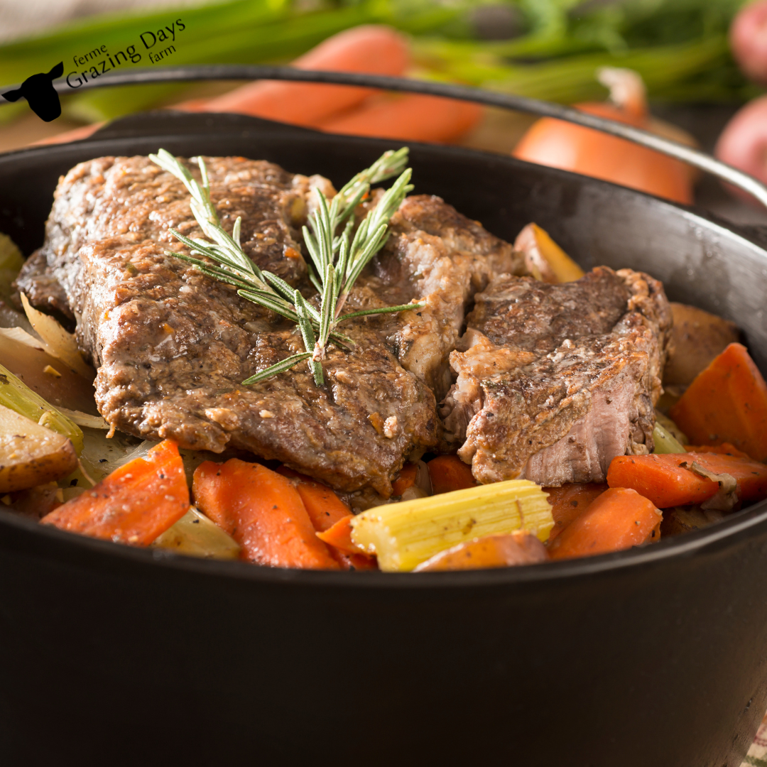 How to Cook Grass-Fed Cross-Rib Roast – Grazing Days Recipes