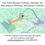 Half Grass-finished Beef (a Side of Beef)